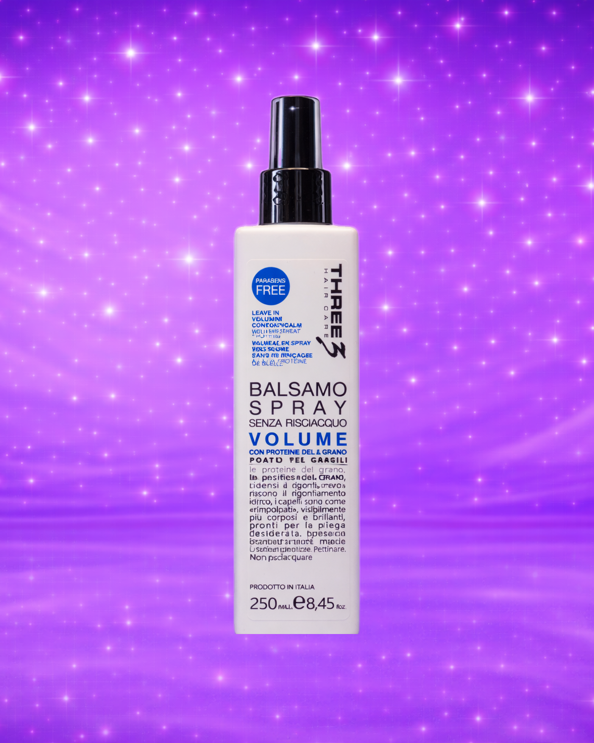 Volumenpflege für feines Haar – Three Haircare VOLUME Spray