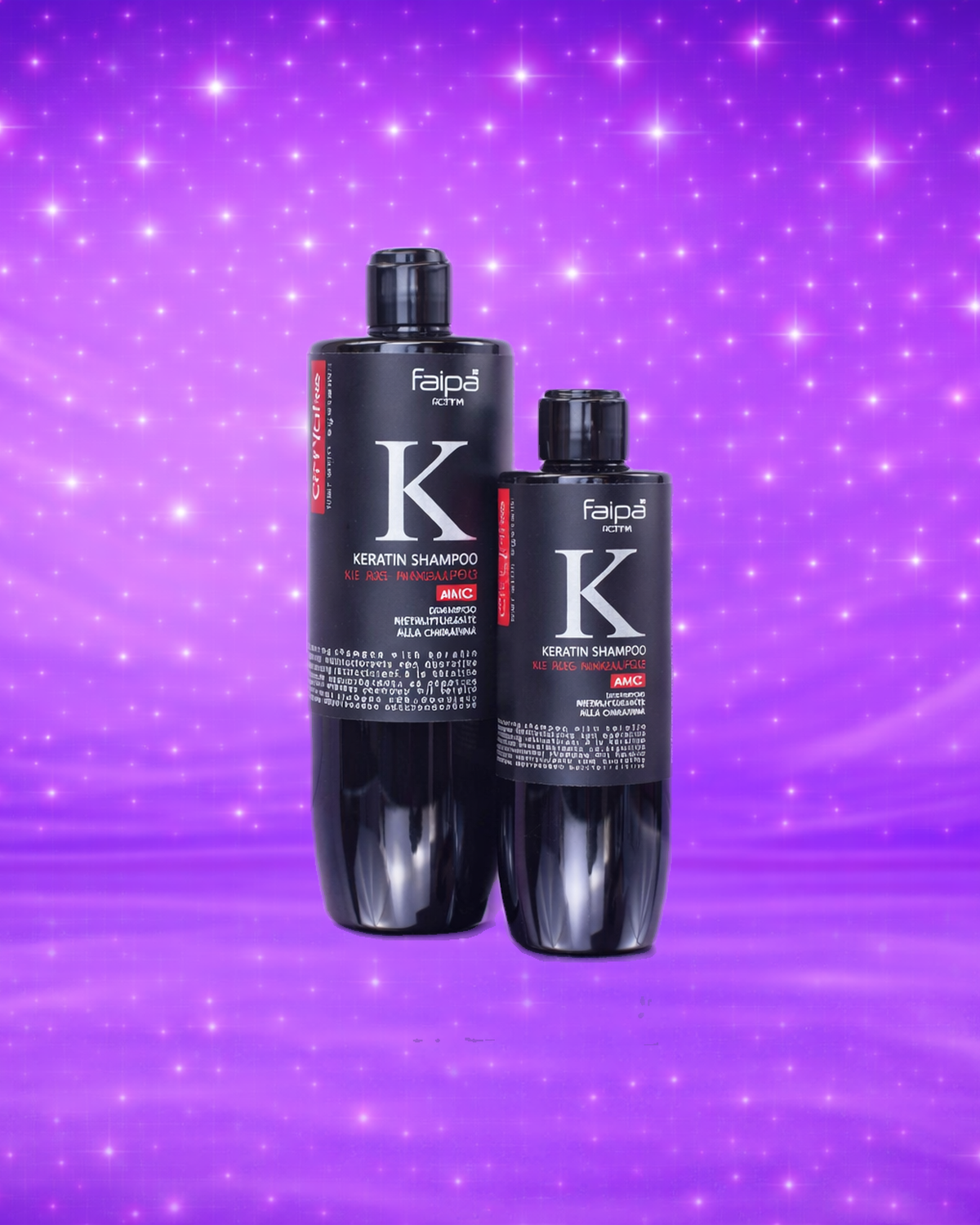 Caring shampoo for stressed hair – Citylife K Keratin