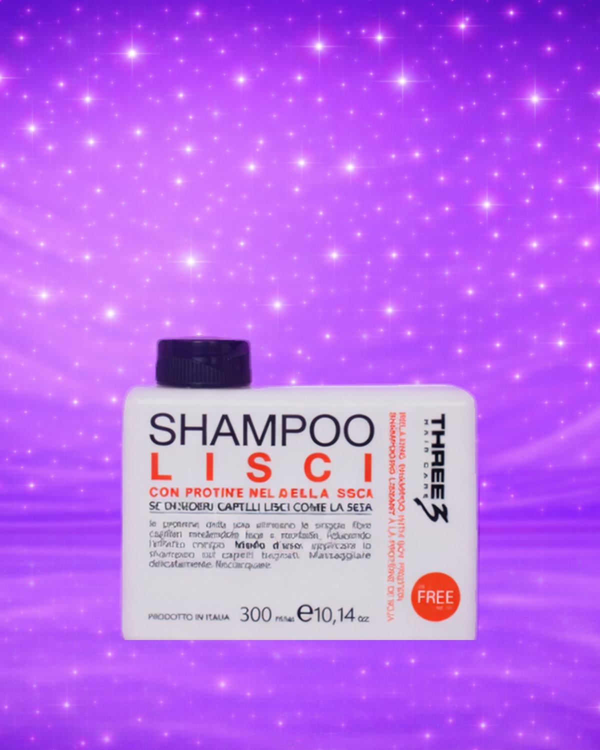 Shampoo für krauses Haar – Three Haircare LISCI