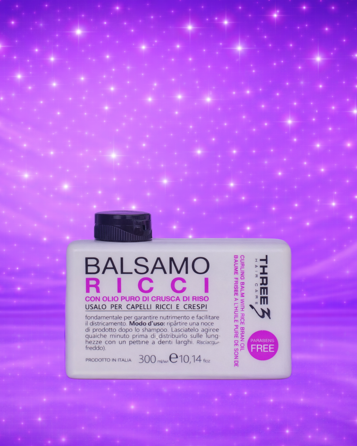 Balsam pentru descurcarea buclelor – Three Haircare RICCI